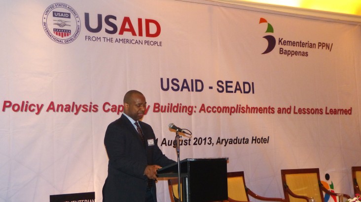 USAID/Indonesia Acting Mission Director gives remarks