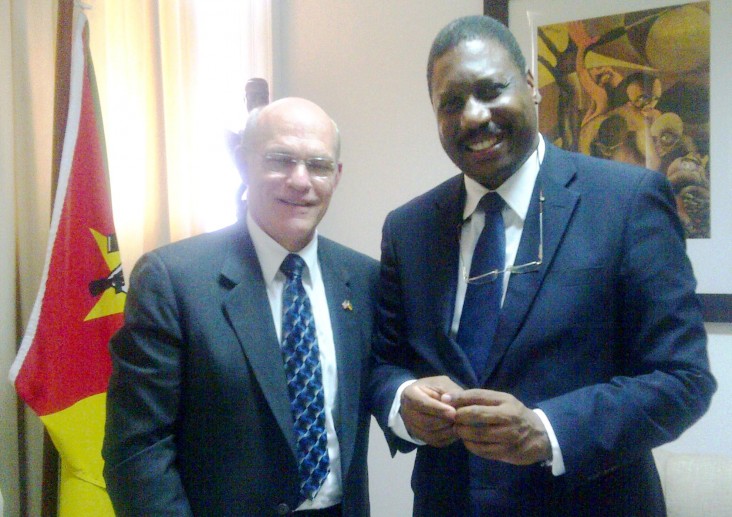 USAID Mozambique, Admiral Tim Ziemer, Minister of Health of Mozambique, Dr. Alexandre Manguele, PMI