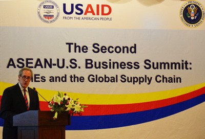 Ambassador Michael Froman, U.S. Trade Representative, speaks at the 2nd ASEAN-US Business Summit