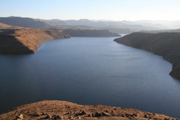 dam landscape