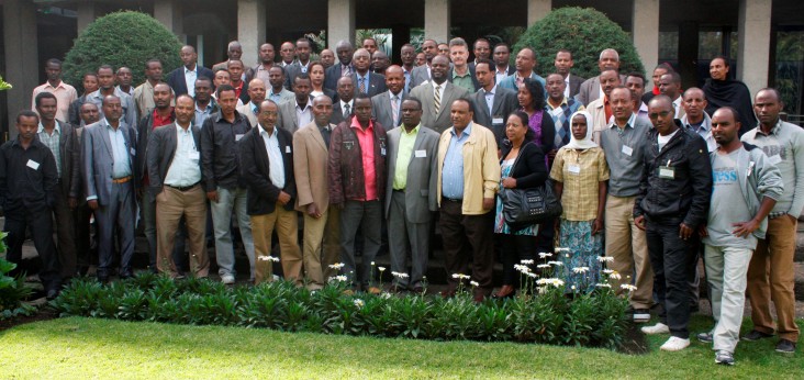 Participants at the National Experience Sharing Workshop