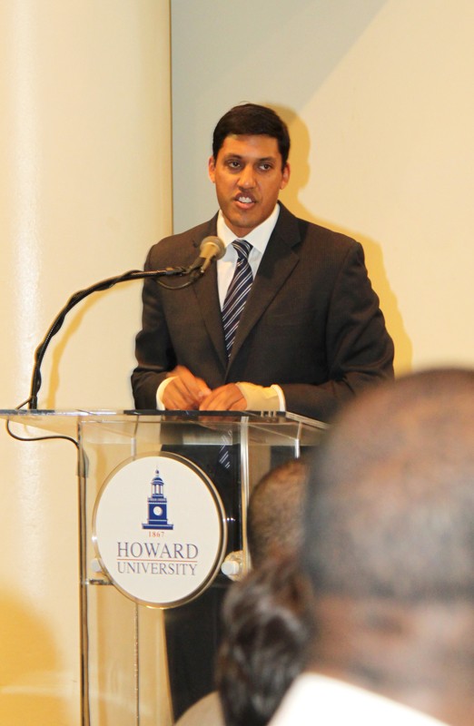 Administrator Shah at Howard University