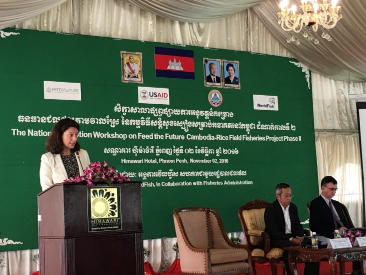 Remarks by Sandra Stajka Director, Food Security & Environment Office, USAID Cambodia
