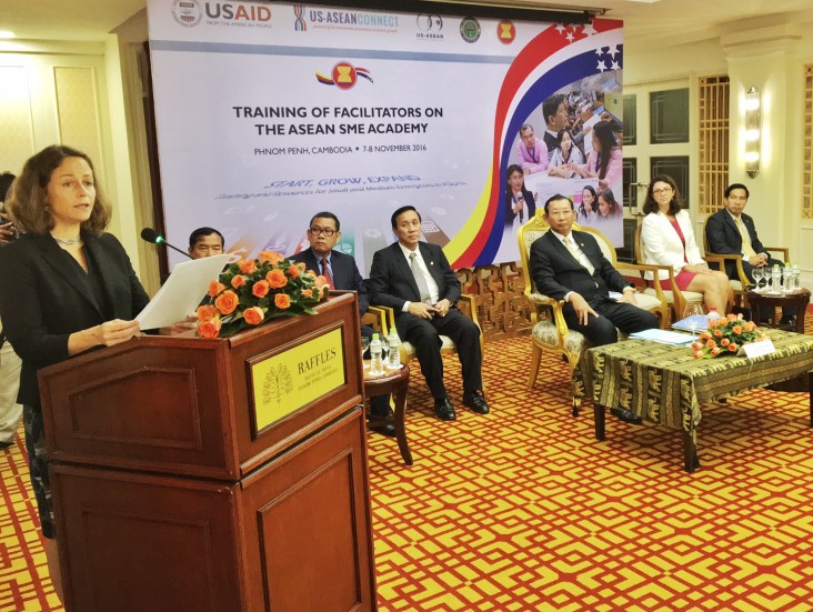 Remarks by Polly Dunford, Mission Director, USAID Cambodia, Training of Facilitators on the ASEAN SME Academy