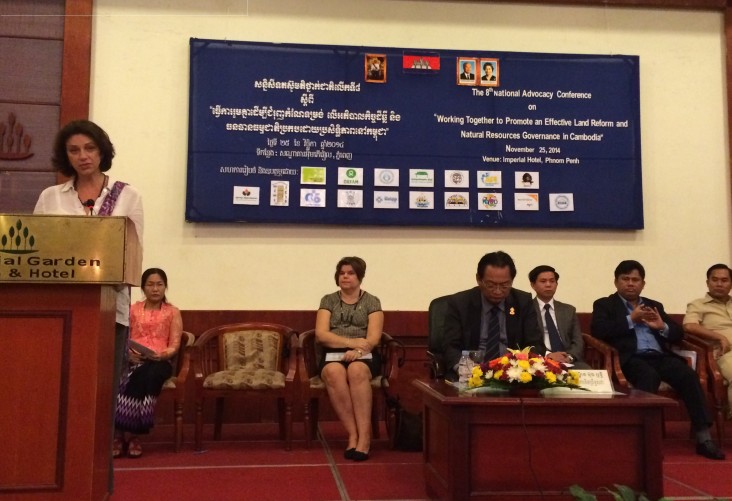 The 8th National Advocacy Conference on Promoting Effective Reform on Land and Natural Resources Governance in Cambodia 