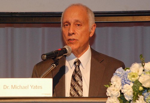 USAID Asia Mission Director Michael Yates speaks at the launch of the Center for Civil Society and Nonprofit Management