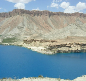 Breathtaking views such as this one await Afghan and international tourists who visit Band-e-Amir National Park in Bamyan provin