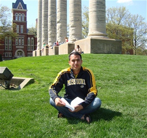 Abdullah Jan and his wife Shabnam (not pictured) are Fulbright students at the University of Missouri. After graduation, the cou