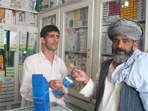 Contraceptives are readily available in drugstores throughout Afghanistan.