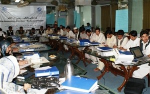 Journalists who attended the Kandahar trainings work for independent local media, nationally networked TV and radio stations, an