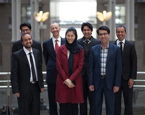 From Herat to the heart of the American justice system: The team visits the Supreme Court