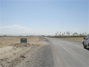 AFTER: The newly reconstructed 64 km Ghazni to Sharan Road has successfully decreased the travel time from four hours to one hou