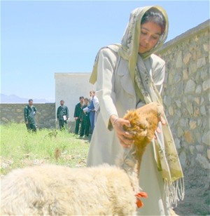 After Fareba Miriam graduates from para-veterinarian training she will have the necessary skills to manage her own Veterinary Fi