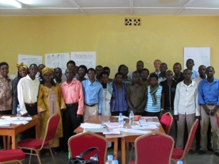 Teachers participate in Rwanda’s first math camp.