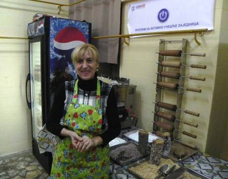 USAID helps woman entrepreneur from north Mitrovica/ë start her own business