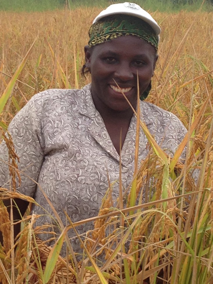 Ester Kiyule outstanding in her field