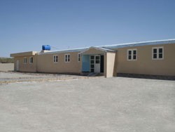 AFTER: Through USAID, the clinic received a major refurbishment and a newly constructed wing.
