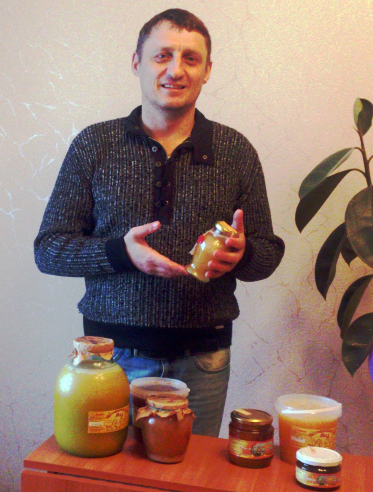 Mykola Polytsky, head of “Little Golden Bee” agriculture service cooperative, during a study tour to Poland. 