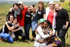 ONE Moms together in Ethiopia. ONE Moms in Ethiopia.