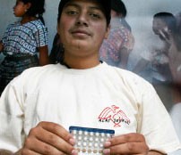 Guatemala learn to counsel other interested youth on safe contraceptive-use 