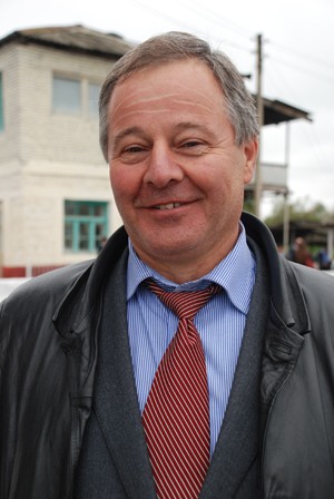 Photo of Hamid Mikayilov, owner of Girkhbulag Trout Farm