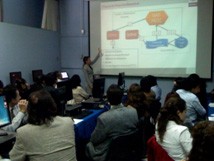 The USAID Mexico Competitiveness Program trains federal officials on using the state-of-the-art PECC monitoring system