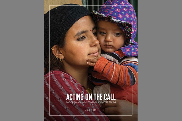 Cover for Acting on the Call Report 2015