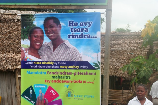 Poster on family planning