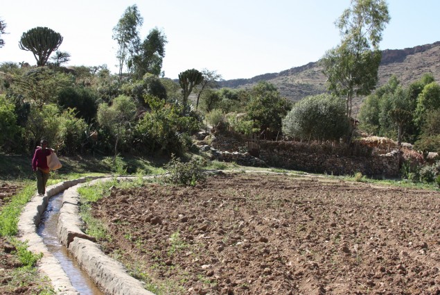 Community-built Irrigation Canal