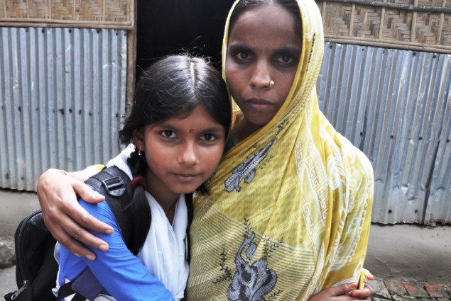 Seema, 14, is supported by the Strengthening Household Ability to Respond to Development Opportunities Program in Bangladesh.