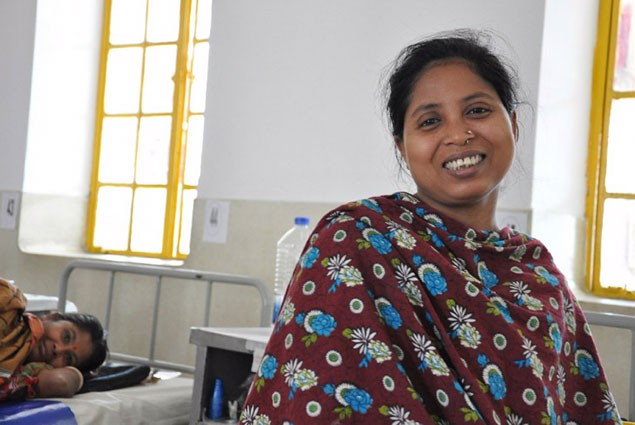 Chandana is 30 years old and has had fistula for 15 years. 