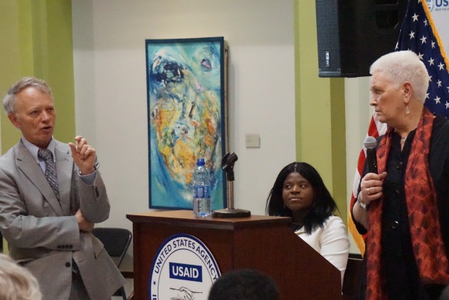 USAID Administrator Gayle Smith leads discussion during 2016 AU Summit. 