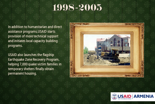 USAID Armenia Timeline - 1998-2005