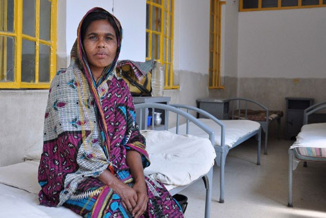 Sukuri, a patient at the Bangladesh Fistula Ward