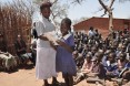 These girls are reading as part of USAID/Malawi’s celebration of International Day of the Girl in October 2014. The theme of the