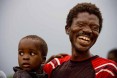 A father and his son in Tanzania