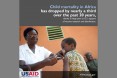 Child mortality in Africa has dropped by nearly a third over the past 20 years, thanks in large part to U.S. support of vaccine 