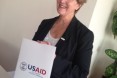 Mission Director presents USAID's letter of support for CARMMA action plan