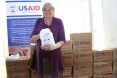 The U.S. Government provides food aid to clinics