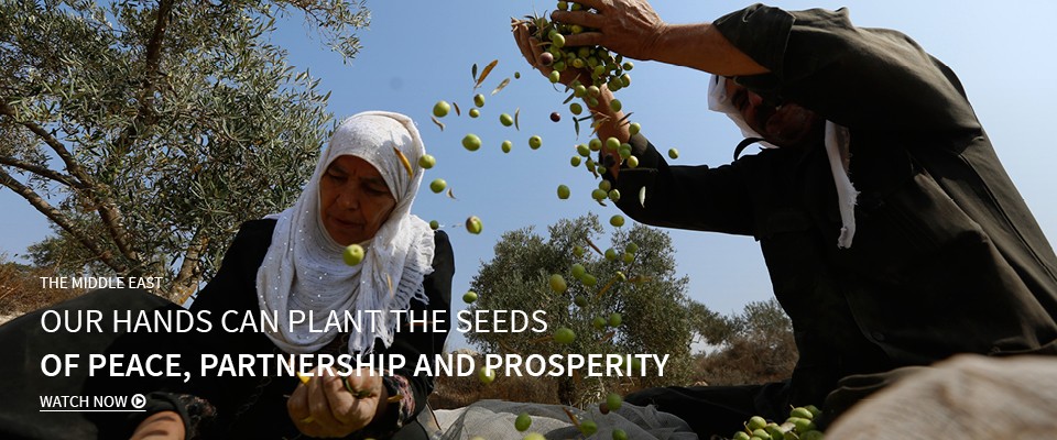 Our Hands Can Plant the Seeds of Peace, Partnership, and Prosperity