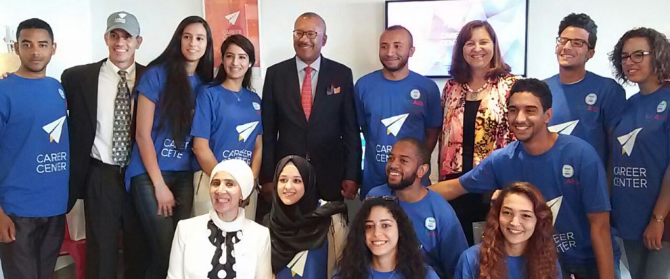 USAID launched Morocco's first three Career Centers in Marrakech, Tangier, and Casablanca