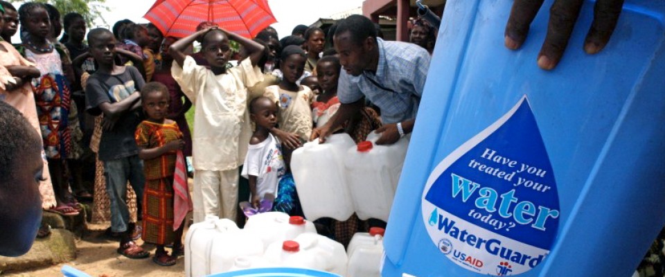 USAID distributes safe drinking water equipment in Ikom, Nigeria