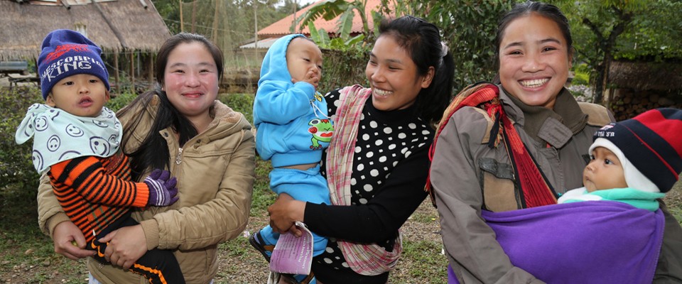 In Laos, USAID helps reduce child nutritional stunting and improve household nutrition, water, sanitation and hygiene practices.