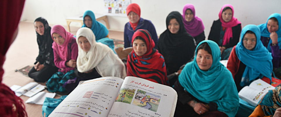 USAID education strategy focuses on addressing urgent needs and helping to build a national educational system that can sustain 