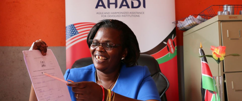 USAID is empowering women and girls to exercise their rights as guaranteed by the Constitution.