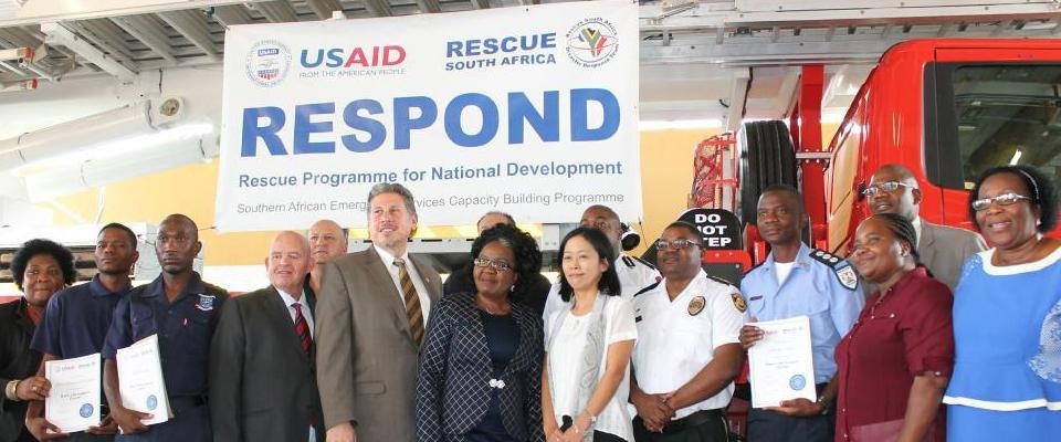 Namibian Emergency Workers complete Rescue SA's RESPOND program