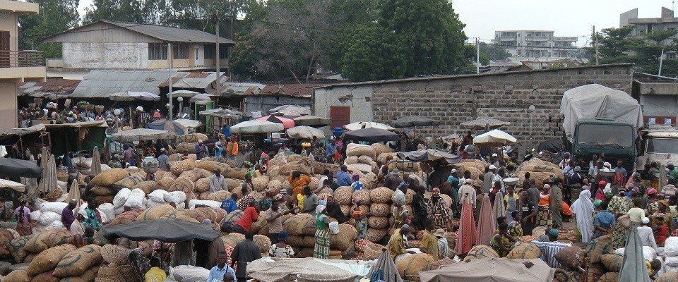 Benin market. Credit: USAID West Africa Trade Hub