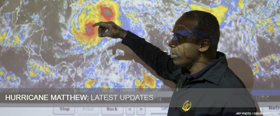 Hurricane Matthew: Latest Updates. AFP Photo / Erika Santelices