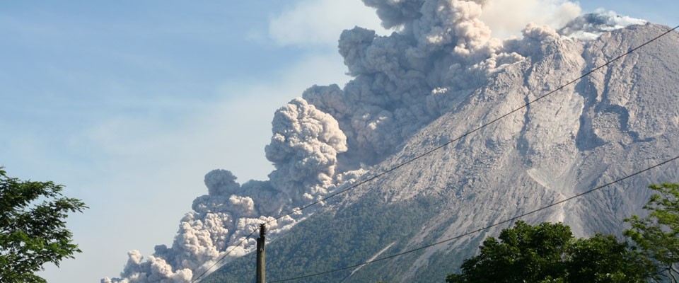 Mt. Merapi is one of the world's most hazardous volcanoes. VDAP travels around the world to help countries prepare for and respo