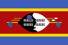 Swaziland Country Flag